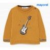 Mayoral Invierno Jersey bebé niño Ocre Guitarra