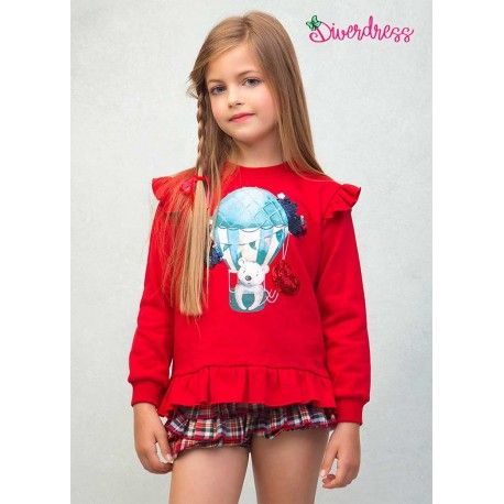 Diverdress Invierno Conjunto niña Oxford Braguita