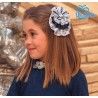 DBB Collection Winter Pin Navy and Flowers
