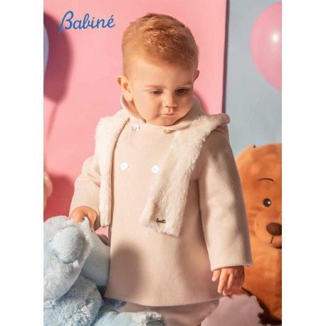 Babine Winter Baby Boy Beige Coat