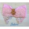 Babiné Winter Girl Pin Pink Tie Bears