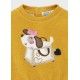 Mayoral Winter Baby Girl Ocher Sweatshirt Puppy