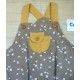Cocote Invierno Peto bebé niño Gris Ovejitas