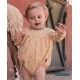 Cocote Winter Baby Boy Ocher Romper Sheeps