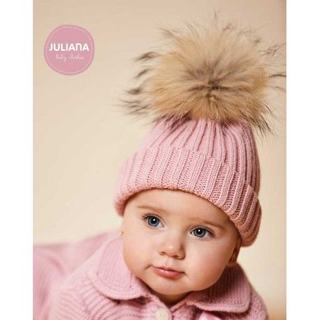 Juliana Winter Baby Pink Hat