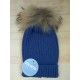 Juliana Invierno Gorro bebé Azul Azafata