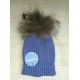 Juliana Invierno Gorro bebé Azul Bruma