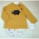 Blanca Valiente Winter Baby Boy Set Elephant