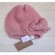 César Blanco Invierno Gorro niña Pastel