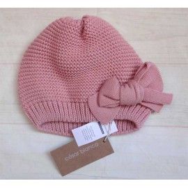 Cesar Blanco Winter Girl Hat Cake Pink