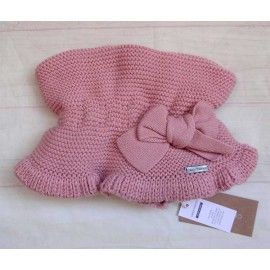 Cesar Blanco Winter Girl Scarf Cake Pink