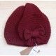 Cesar Blanco Winter Girl Hat Wine