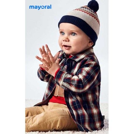 Mayoral Winter Baby Boy Squared Overshirt