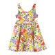 Abel & Lula Verano Vestido niña Crepé Estampado