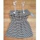 Babiné Verano Vestido niña Marinero Tirantes Cordón
