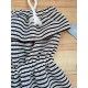 Babiné Verano Vestido niña Marinero Tirantes Cordón