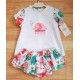Blanca Valiente Summer Baby Girl Set Elephants Knickers