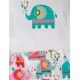 Blanca Valiente Summer Baby Boy Set Elephants