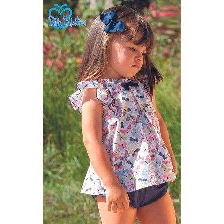 DBB Collection Verano Conjunto bebé niña Mariposas