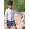 DBB Collection Verano Conjunto niño Blanco Denim