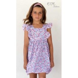 Eve Children Verano Vestido niña Estampado Flores