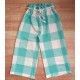 Jose Varon Summer Girl White Set Turquoise Squares