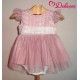Debesos Summer Baby Girl Set Pink Nude