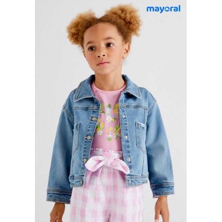 Mayoral Summer Girl Jacket Denim