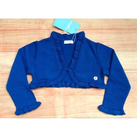Foque Summer Girl Short Jacket Electric Blue