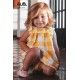 José Varón Verano Vestido bebé niña Mostaza Cuadros