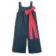 Eve Children Summer Girl Long Romper with Tie