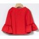 Coco Acqua Summer Girl Red Sweatshirt Boat