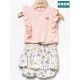 Coco Acqua Summer Baby Girl Pink Set Elephants