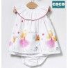 Coco Acqua Verano Vestido bebé Niña Princesa y Castillo