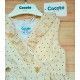 Cocote Summer Girl Dress Yellow Stripes and Stars