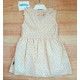 Cocote Summer Girl Dress Yellow Stripes and Stars