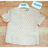 Cocote Summer Baby Boy Shirt Yellow Stripes and Stars
