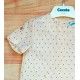 Cocote Verano Camisa bebé niño Rayas Amarillas y Estrellitas