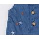 Coco Acqua Summer Baby Denim Overalls Stars