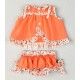 Cocote Verano Jesusito bebé niña Flores Coral