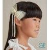 Abel&Lula Girl Pin Double Tie Beige