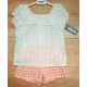 Coco Acqua Summer Girl White and Orange Set