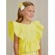 Abel & Lula Verano Conjunto Amarillo y Hueso