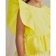 Abel & Lula Winter Girl Yellow and Beige Set