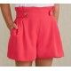 Abel & Lula Verano Conjunto Blanco y Fucsia
