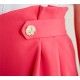 Abel & Lula Verano Conjunto Blanco y Fucsia