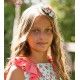 Debesos Summer Girl Pin Corale and Watermelons