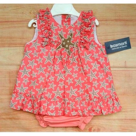 Basmartí Summer Baby Girl Set Tabarca