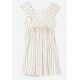 Mayoral Summer Girl Dress Camel Stripes