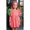 José Varón Verano Vestido niña Coral Estrellitas